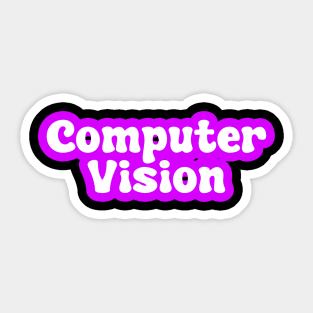 Computer Vision Sticker